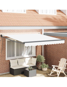 Tenda da Sole Bianco 300 x 250 x 165 cm Poliestere
