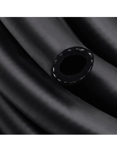 Tubo Aria Ibrido Nero0,6" 5 m in Gomma e PVC