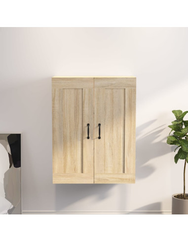 Armadietto Pensile a Parete Rovere Sonoma 69,5x32,5x90 cm