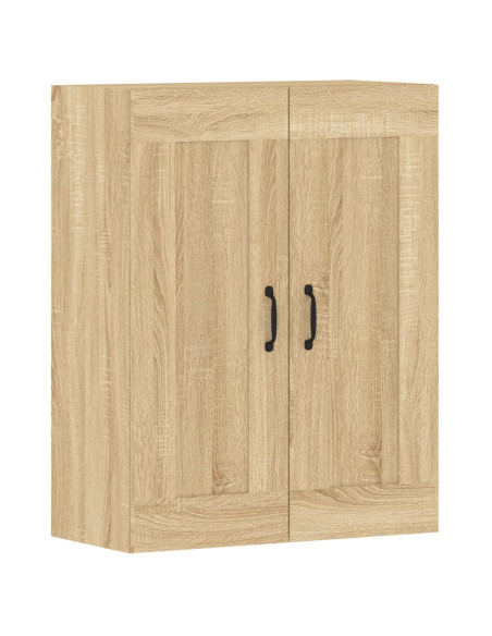Armadietti a Parete 2 pz Rovere Sonoma in Legno Multistrato