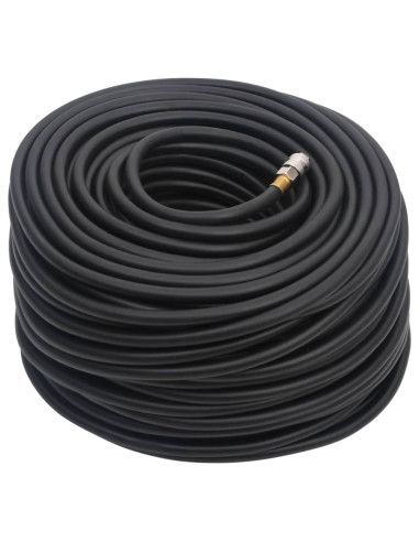 Tubo Aria Ibrido Nero 0,6" 20 m in Gomma e PVC
