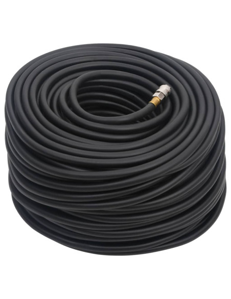 Tubo Aria Ibrido Nero 0,6" 20 m in Gomma e PVC