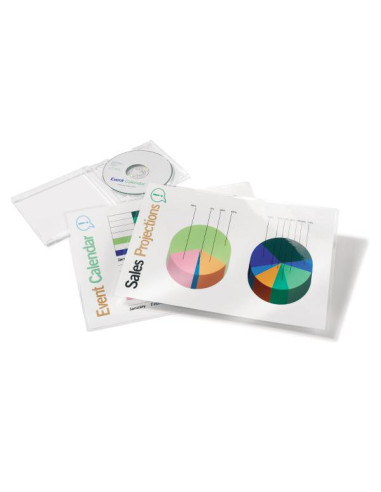 GBC Pouch per plastificazione documenti A6 2x75mic lucide (100)