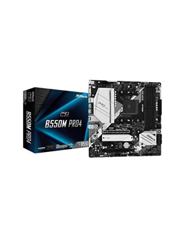 ASROCK MB AMD AM4 B550/4DDR4/6SATA3