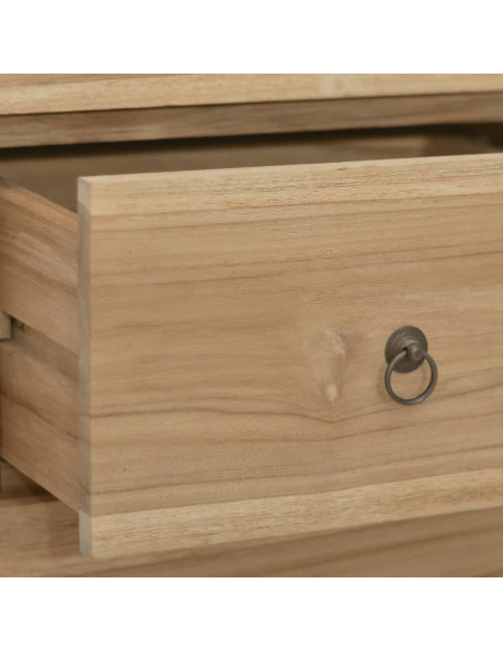 Cassettiera 30x30x90 cm in Legno Massello di Teak