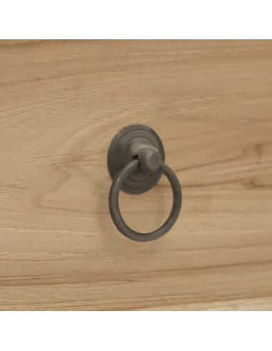 Cassettiera 30x30x90 cm in Legno Massello di Teak