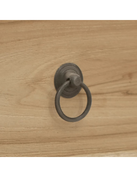 Cassettiera 30x30x90 cm in Legno Massello di Teak