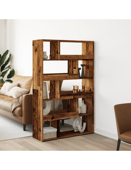 Divisorio Stanza Legno Antico 100x33x156,5 cm in Truciolato
