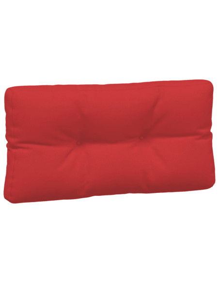 Cuscini per Pallet 5 pz Rossi in Tessuto
