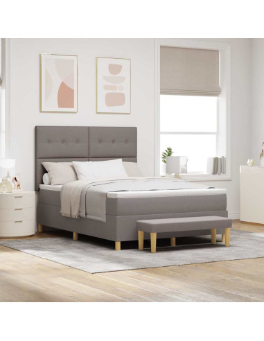 Letto a molle con materasso Talpa 140 x 200 cm Tessuto