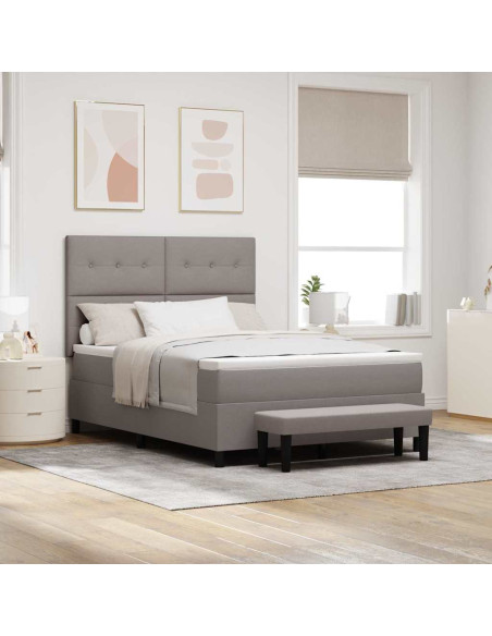 Letto a molle con materasso Talpa 140 x 200 cm Tessuto