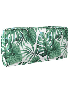 Cuscino Foglia Motivo Foglia 80 x 40 x 12 cm Tessuto Oxford