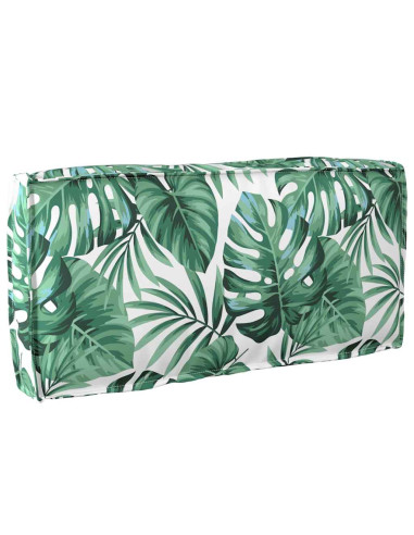 Cuscino Foglia Motivo Foglia 80 x 40 x 12 cm Tessuto Oxford