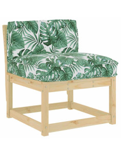 Cuscino Foglia Motivo Foglia 80 x 40 x 12 cm Tessuto Oxford 2