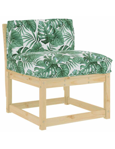 Cuscino Foglia Motivo Foglia 80 x 40 x 12 cm Tessuto Oxford