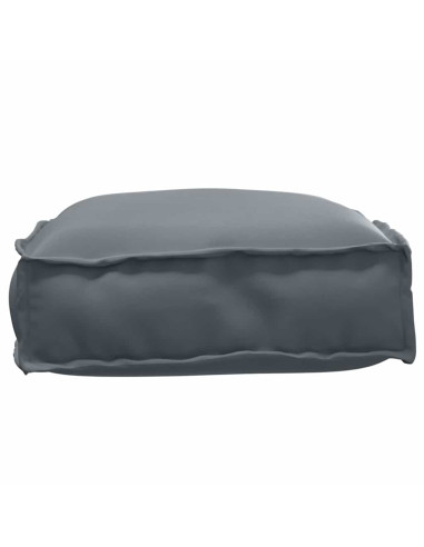 Cuscino Antracite 60 x 40 x 8 cm Tessuto Oxford