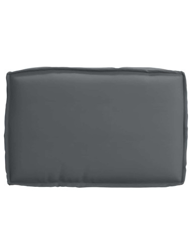 Cuscino Antracite 60 x 40 x 8 cm Tessuto Oxford