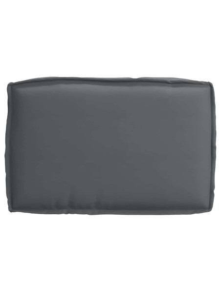 Cuscino Antracite 60 x 40 x 8 cm Tessuto Oxford