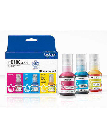 Brother BTD180CLVAL ricarica di inchiostro per stampante Originale
