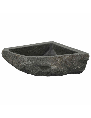 Lavabo Grigio (30-37) x (30-37) x 12 cm Pietra di Fiume