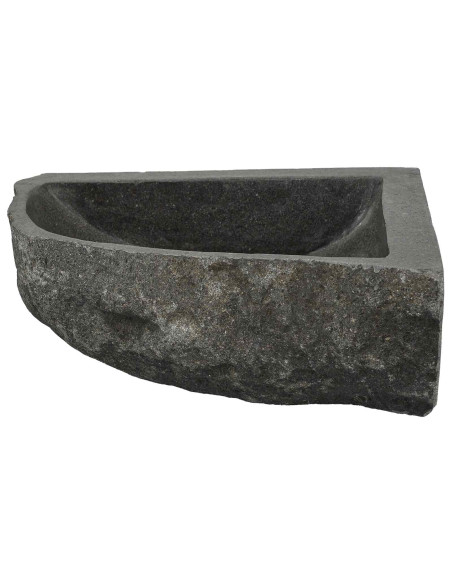 Lavabo Grigio (30-37) x (30-37) x 12 cm Pietra di Fiume