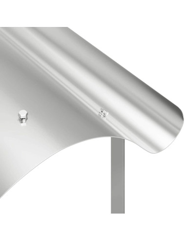 Cappello per Camino Argento 59,5 x 50 x 36,5 cm