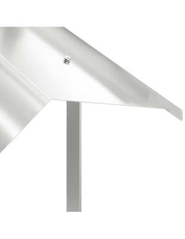 Cappa Camino Argento 50 x 60 x 37 cm Acciaio inossidabile