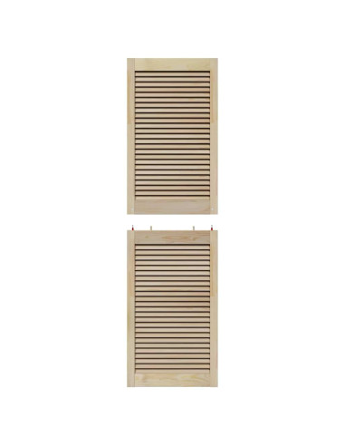 Porta per Armadio con porta 4 pcs Naturale 170 x 2,1 x 49,5 cm