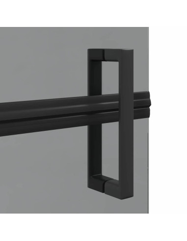 Parete doccia walk-in Nero 90 x 6.5 x 190 cm