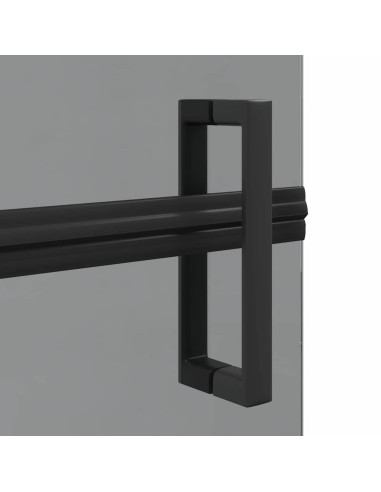 Parete doccia walk-in Nero 90 x 6.5 x 190 cm