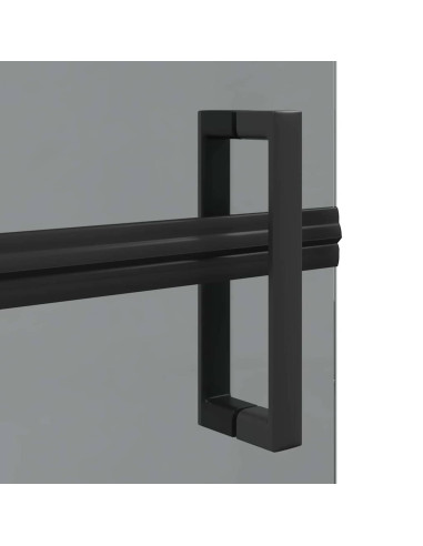 Parete doccia walk-in Nero 90 x 6.5 x 190 cm