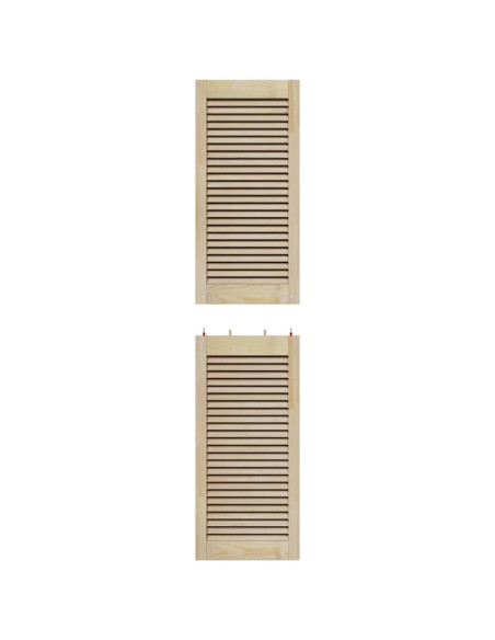 Porta per Armadio Naturale 170 x 2,1 x 39,5 cm Pino massello