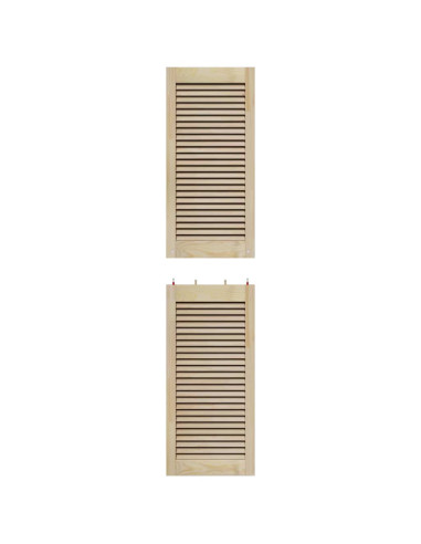 Porta per Armadio con porta 2 pcs Naturale 170 x 2,1 x 39,5 cm