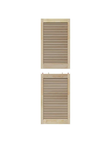 Porta per Armadio con porta 2 pcs Naturale 170 x 2,1 x 49,5 cm