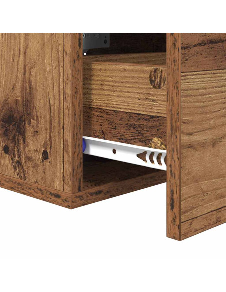 Armadio da Notte Legno vecchio 35 x 35 x 20 cm