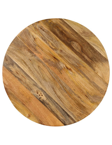 Tavolo da Bar in Legno Massello di Mango 60x(76-110) cm
