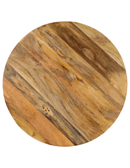 Tavolo da Bar in Legno Massello di Mango 60x(76-110) cm