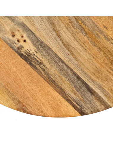 Tavolo da Bar in Legno Massello di Mango 60x(76-110) cm