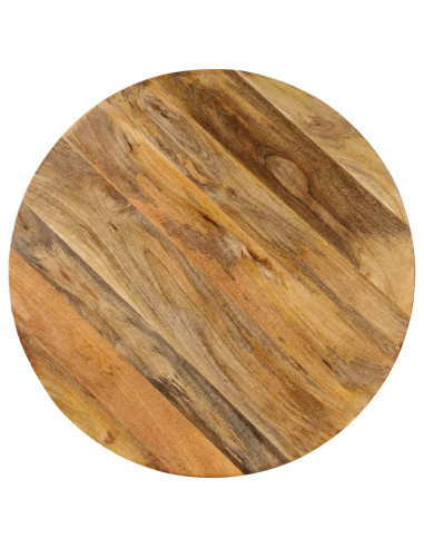 Tavolo da Bar in Legno Massello di Mango 75x(76-110) cm