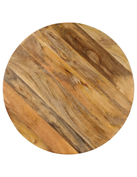 Tavolo da Bar in Legno Massello di Mango 75x(76-110) cm