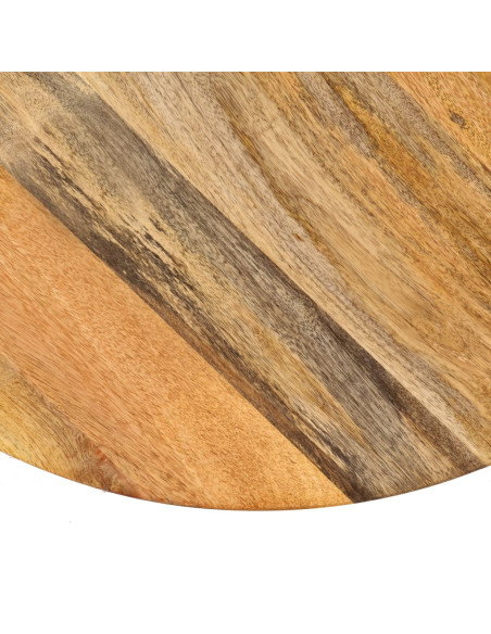 Tavolo da Bar in Legno Massello di Mango 75x(76-110) cm