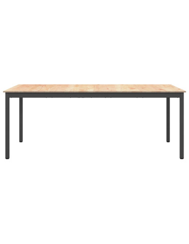 Tavolo da pranzo Naturale 200 x 100 x 75 cm Pino massello