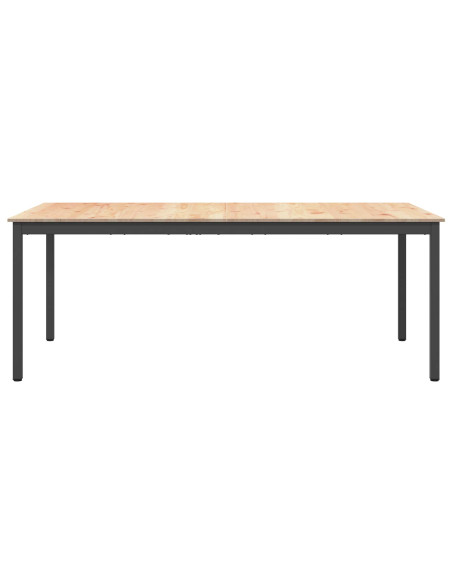 Tavolo da pranzo Naturale 200 x 100 x 75 cm Pino massello