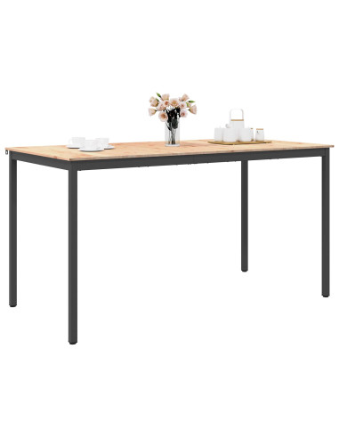 Tavolo da bar Naturale 110 x 55 x 105 cm Pino massello