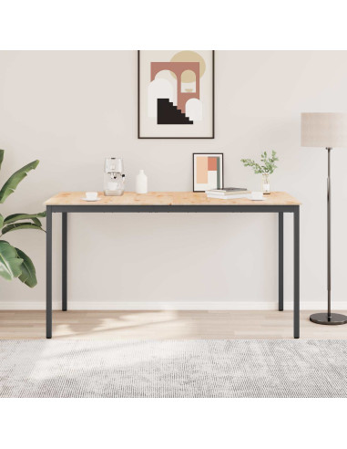 Tavolo da bar Naturale 110 x 55 x 105 cm Pino massello