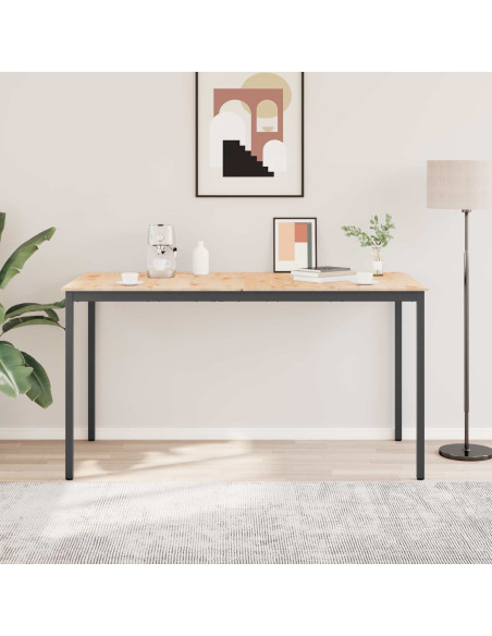 Tavolo da bar Naturale 110 x 55 x 105 cm Pino massello