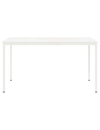 Tavolo da bar Bianco 200 x 100 x 105 cm Pino massello