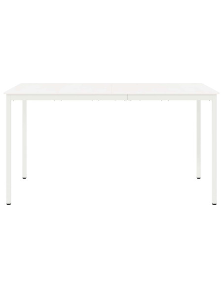 Tavolo da bar Bianco 110 x 55 x 105 cm Pino massello