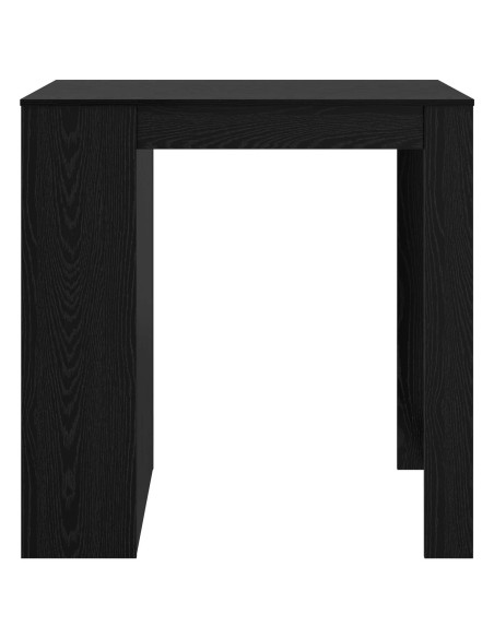 Tavolo da bar Rovere Nero 102 x 70 x 103,5 cm Legno multistrato