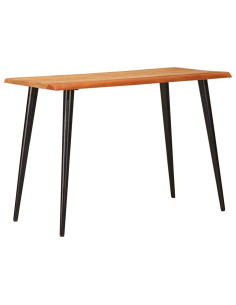 Tavoli da pranzo Marrone e Nero 110 x 55 x 78 cm 2